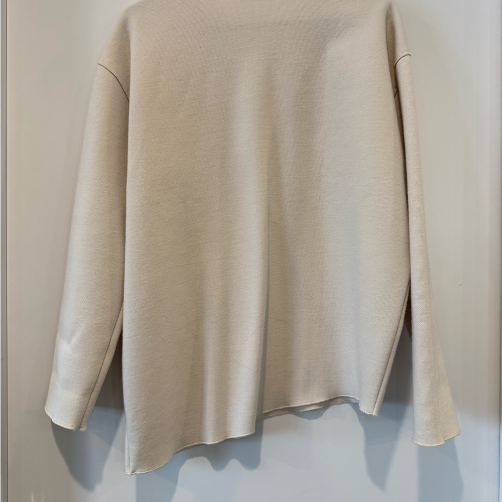 Zara Cream Sweatshirt - Picture 3 of 3